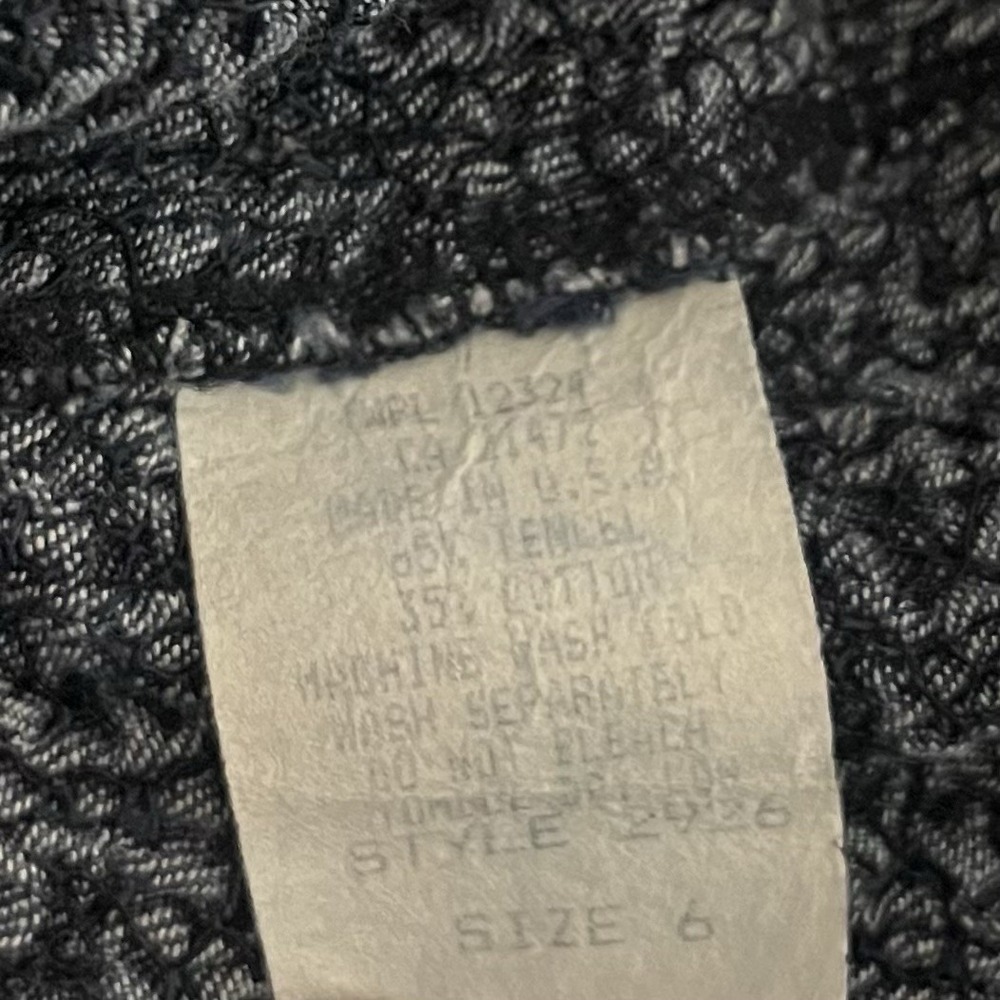 Howard Wolf Women' Vintage Made in the USA Denim Button Up Blue‎ Jacket Size 6 - Picture 5 of 7
